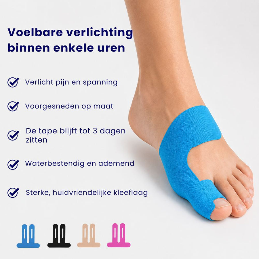 TAPEX voorgesneden tape - voelbare verlichting binnen enkele uren
